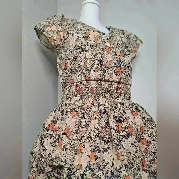 American Eagle Floral Ruffled Bottom Mini Dress - Picture 4 of 12